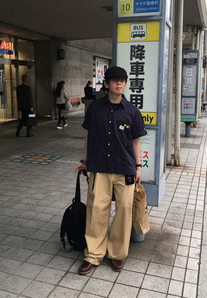 Wide Cotton Pants