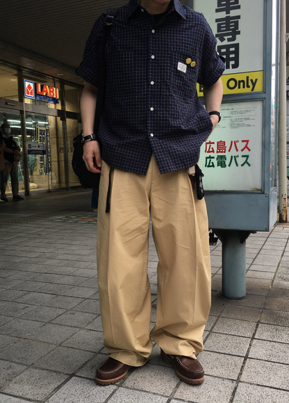 Wide Cotton Pants
