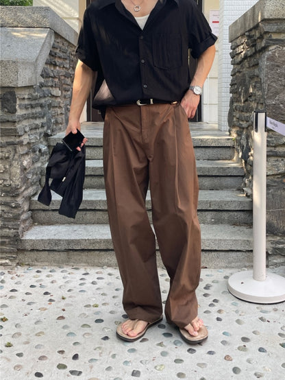 Wide Cotton Pants