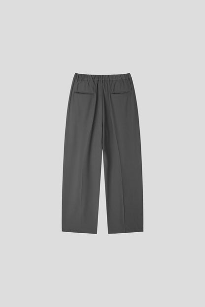 Wide Tuck Slacks