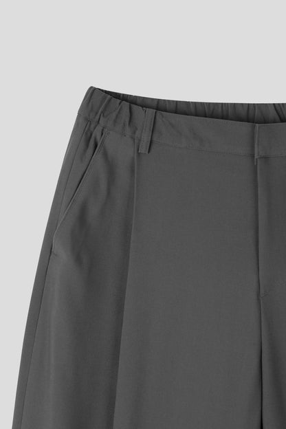 Wide Tuck Slacks