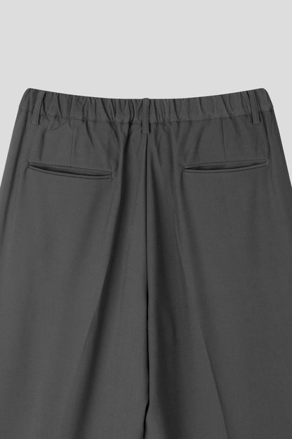 Wide Tuck Slacks