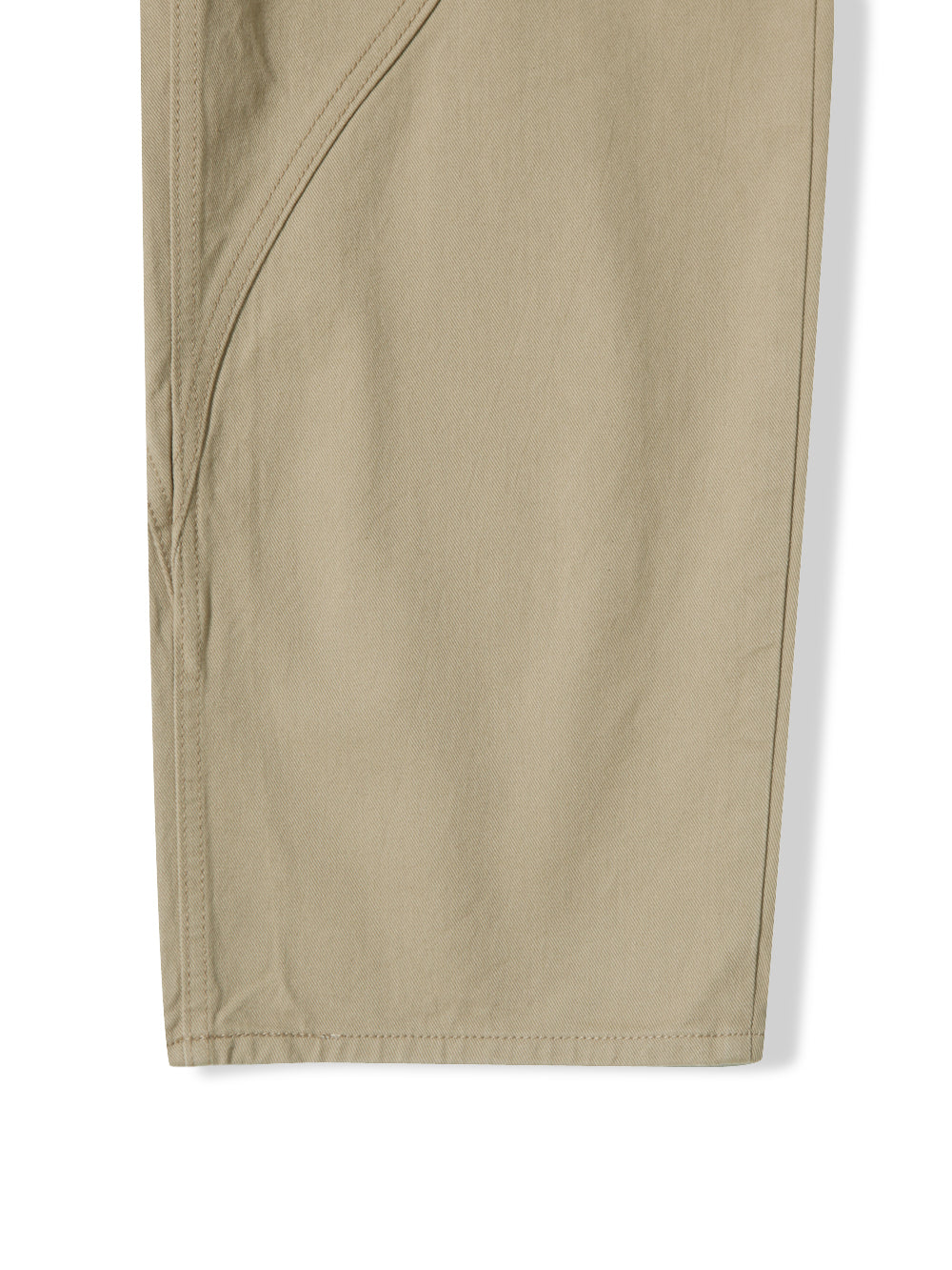 Near Curve Cut Cotton Pants