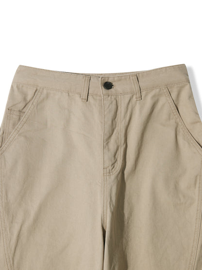 Near Curve Cut Cotton Pants