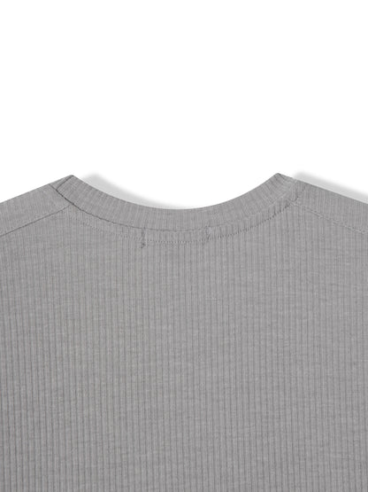 Seam Detail Ribbed T-Shirt