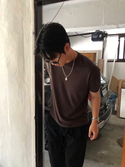 Seam Detail Ribbed T-Shirt