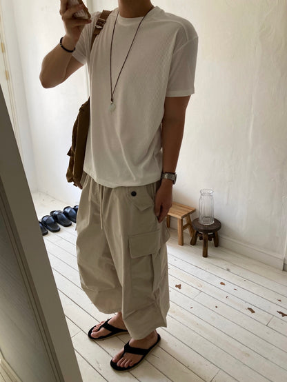 Seam Detail Ribbed T-Shirt