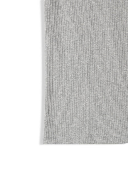 Seam Detail Ribbed Tank Top