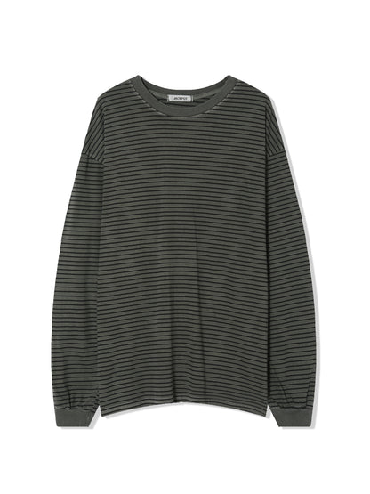 Pigment Stripe Long Sleeve Tee