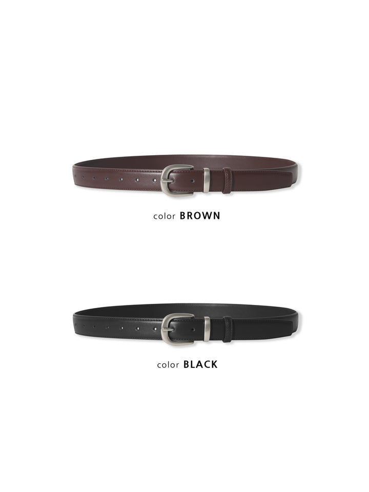 FORMAL LEATHER BELT