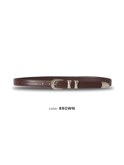 Link Leather Belt