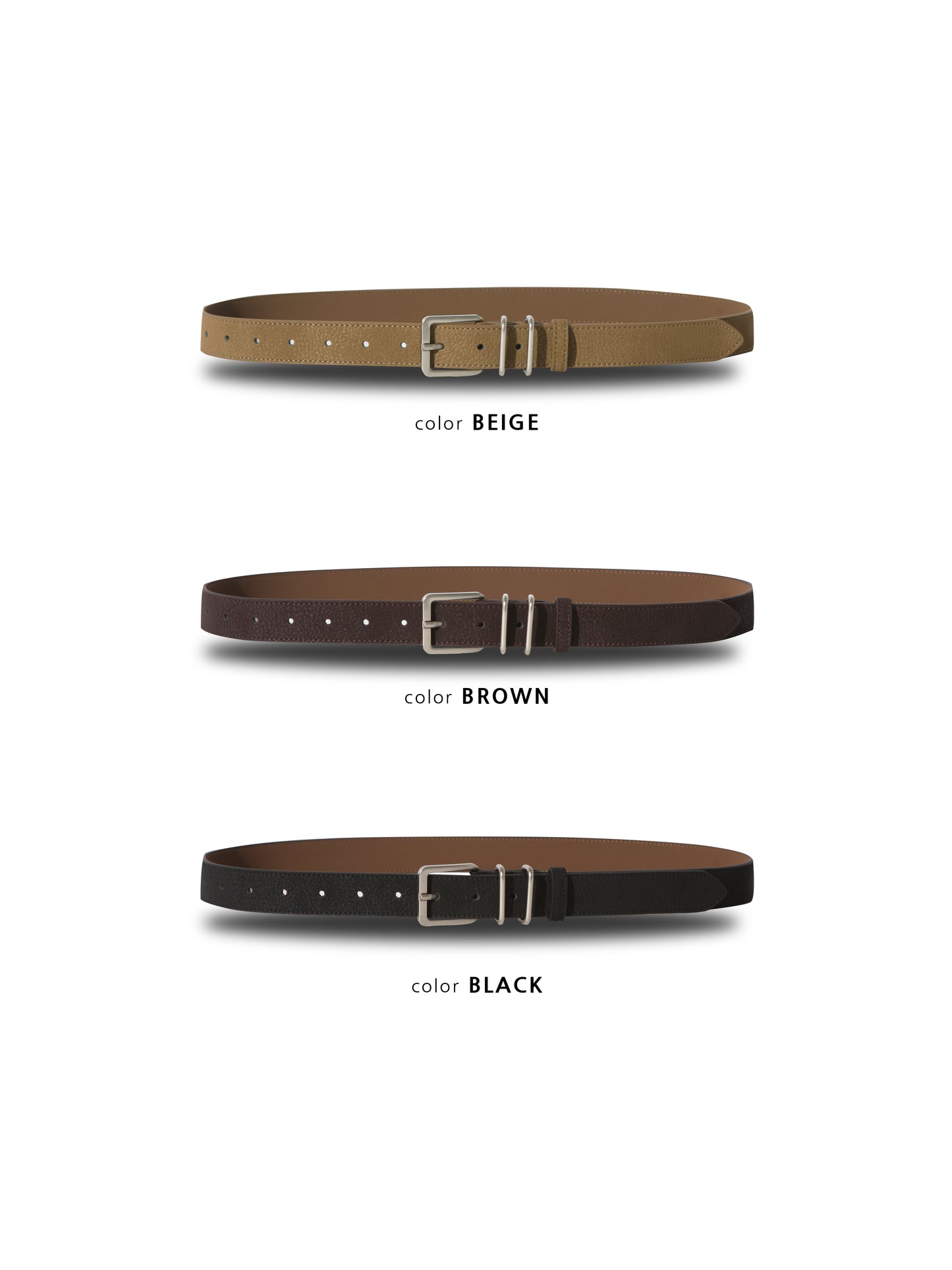 Coupe Leather Belt