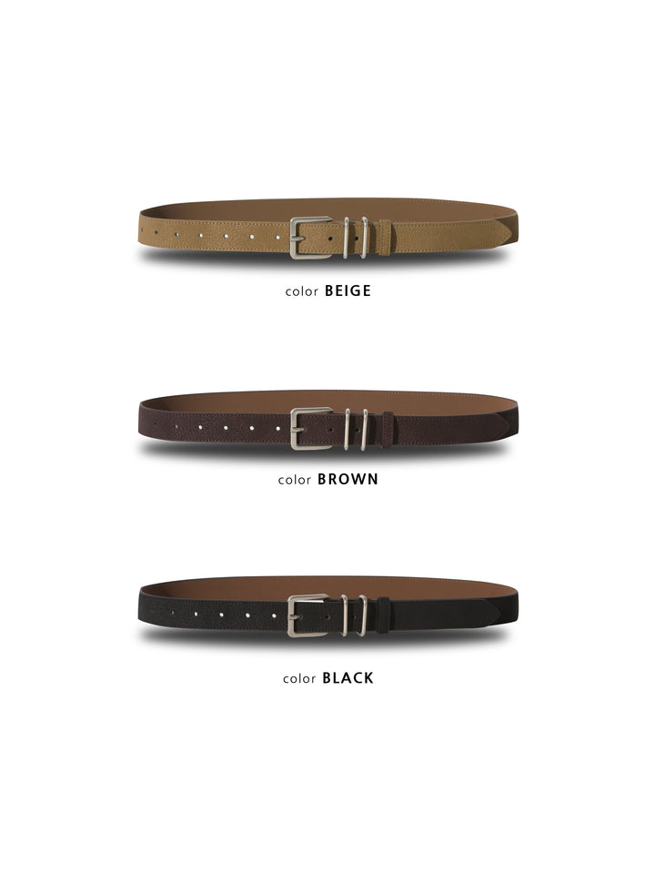 Coupe Leather Belt