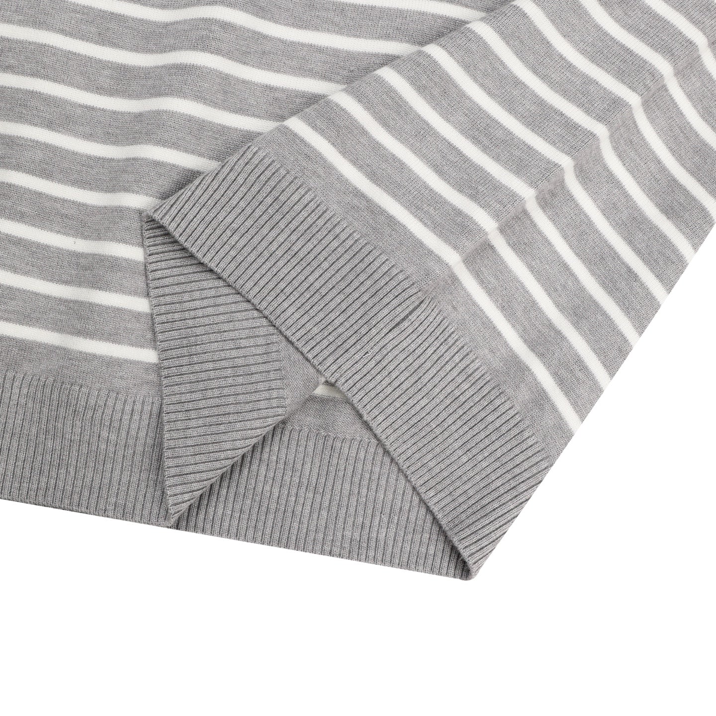 Breton Stripe Henley Knit