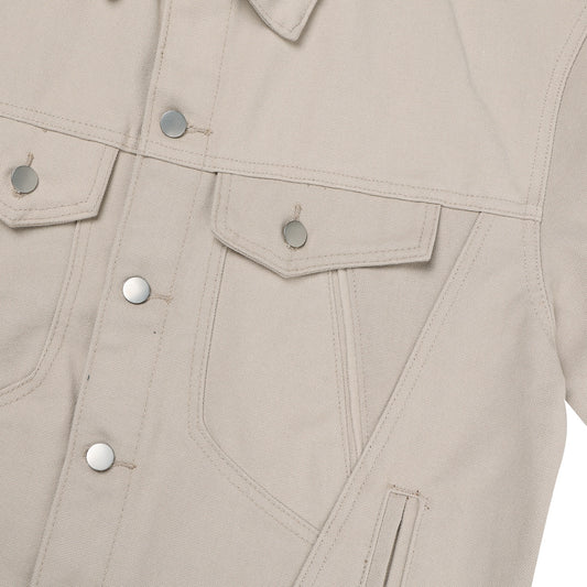 Canvas Utility Trucker Jacket
