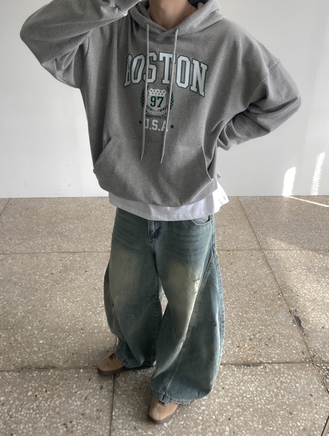 Maxi Balloon Curve Denim