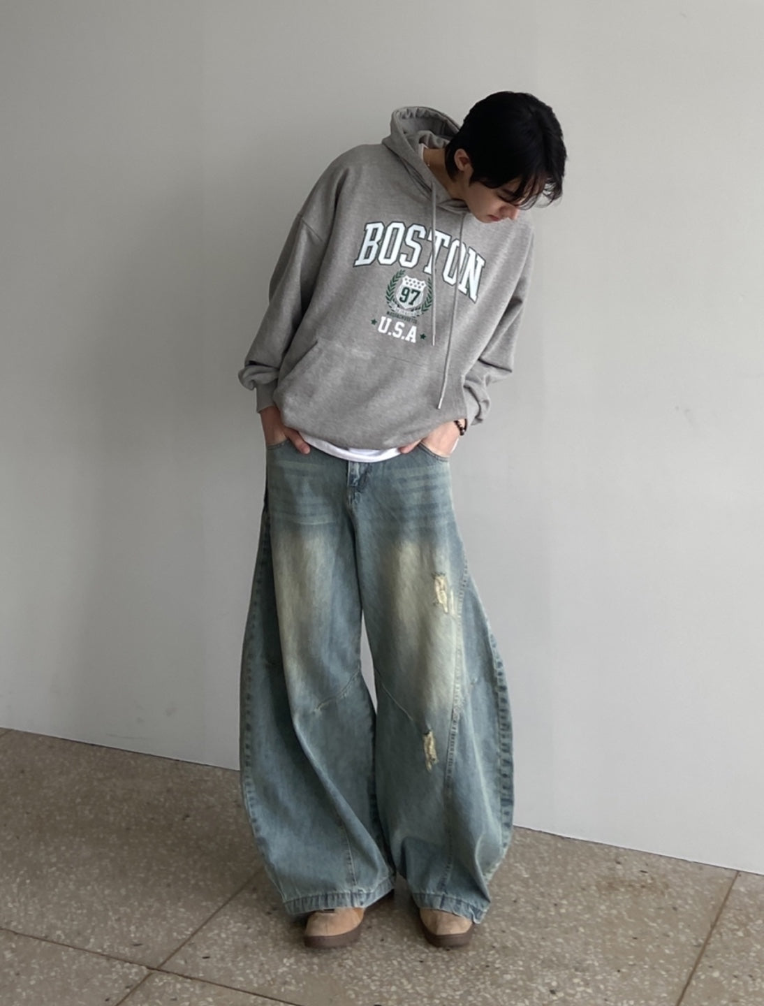 Maxi Balloon Curve Denim