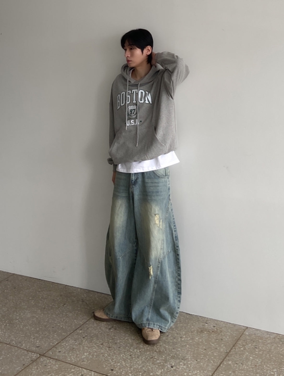 Maxi Balloon Curve Denim