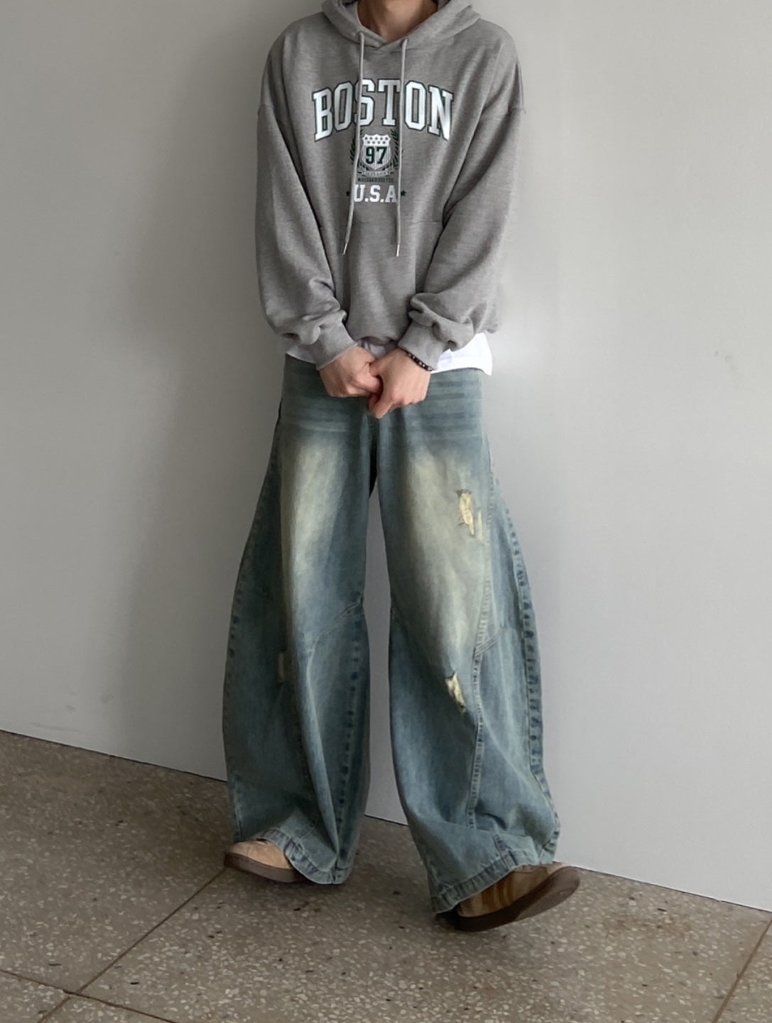 Maxi Balloon Curve Denim