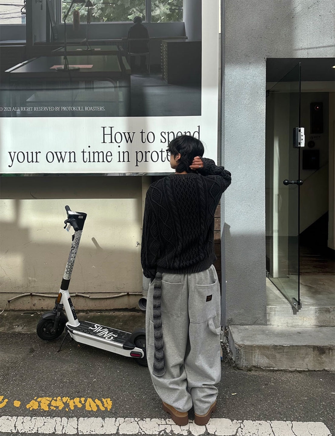 Classic Cable Crew Knit