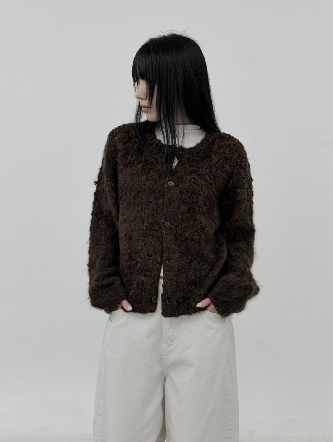 Blended Hair Cardigan