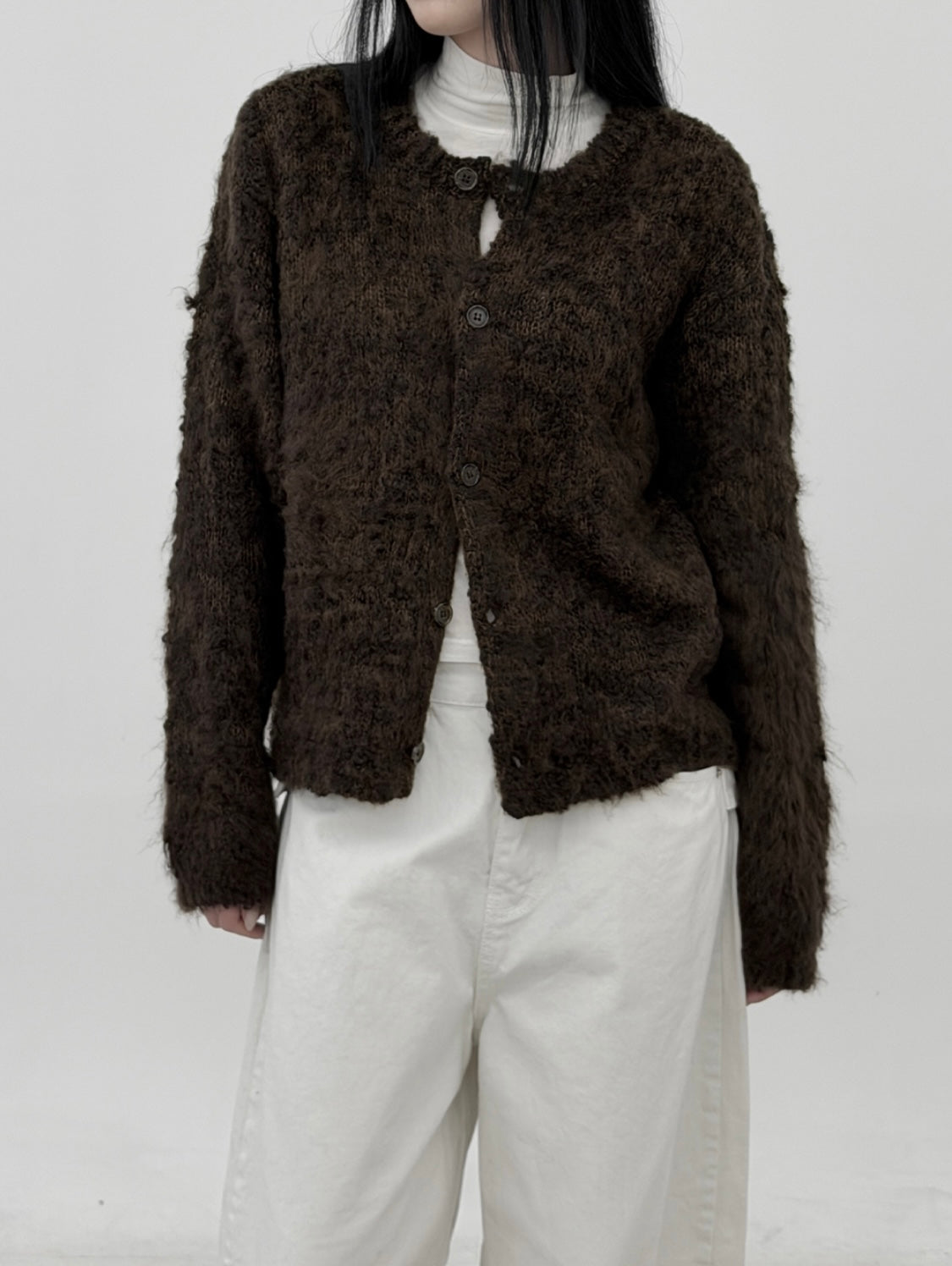 Blended Hair Cardigan