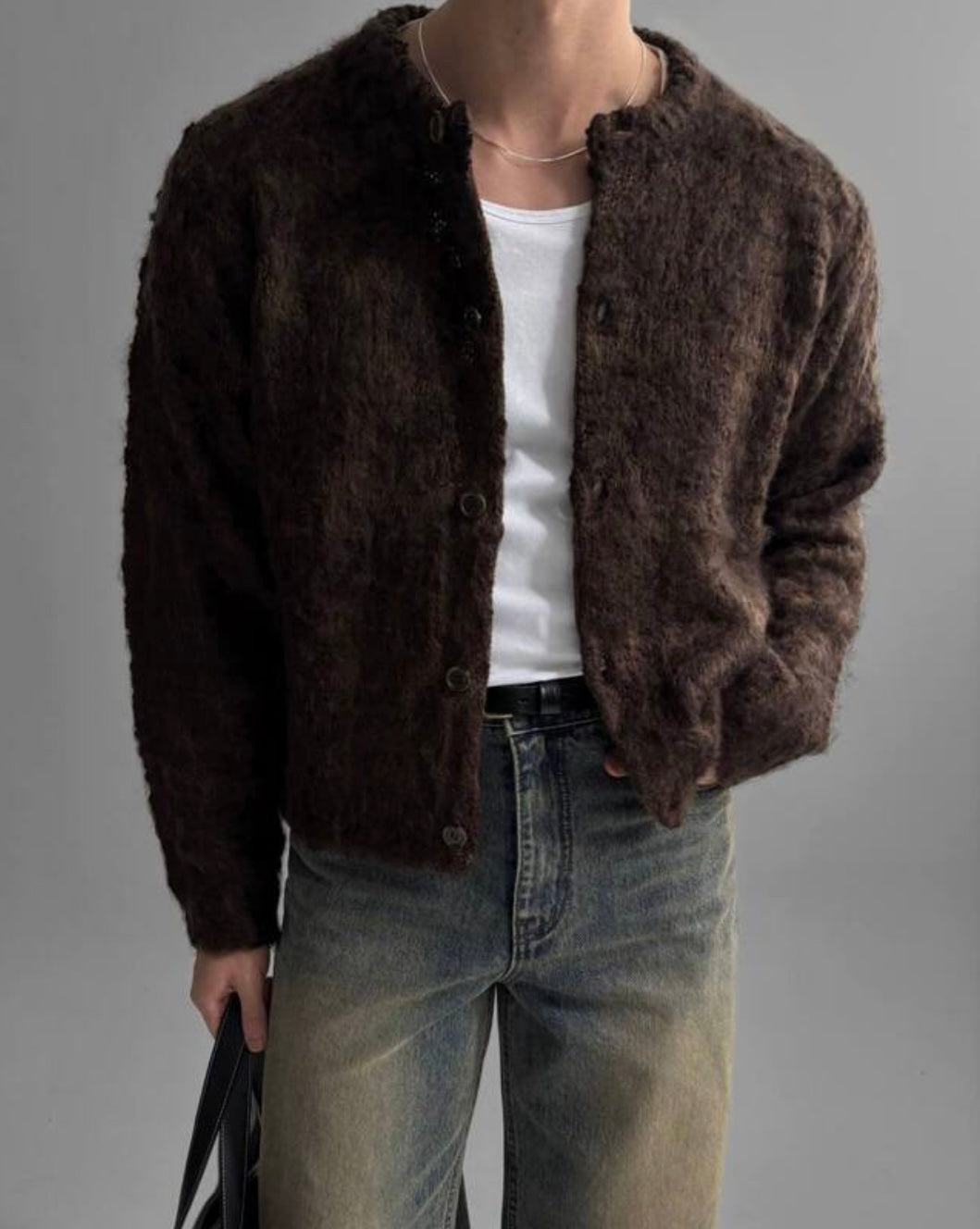 Blended Hair Cardigan