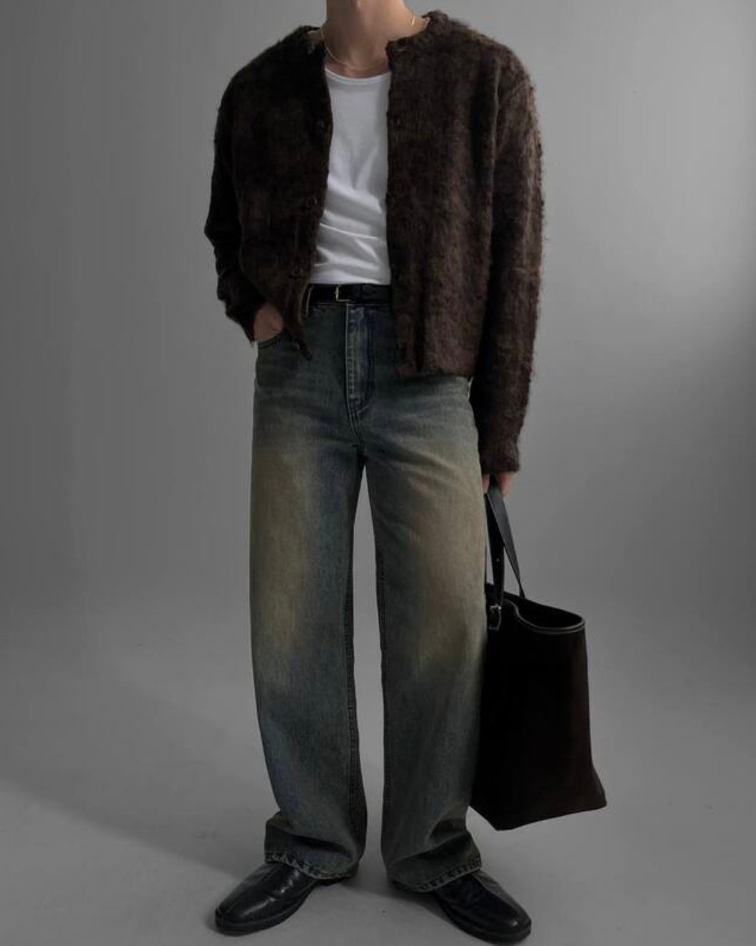 Blended Hair Cardigan