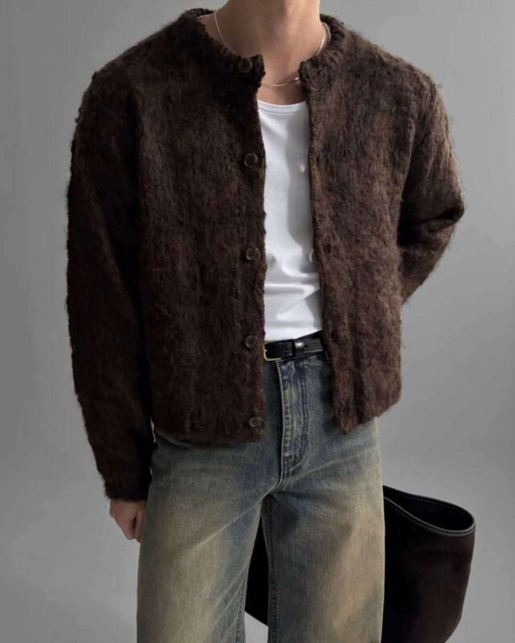 Blended Hair Cardigan