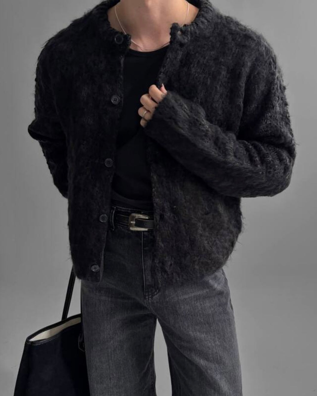 Blended Hair Cardigan