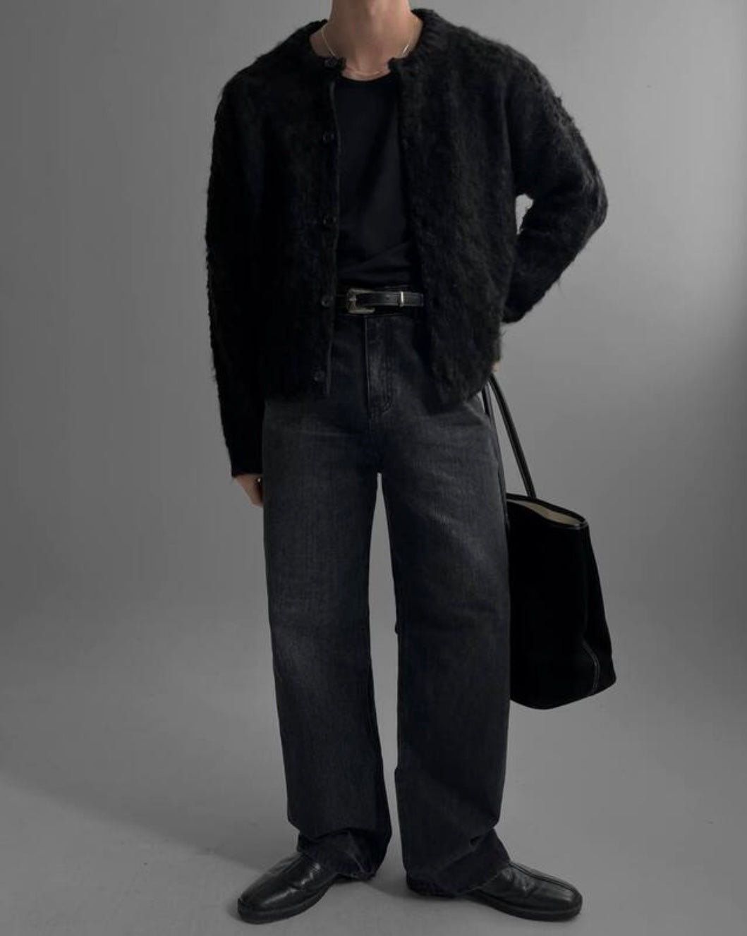 Blended Hair Cardigan