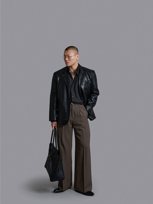 Kai Leather Blazer