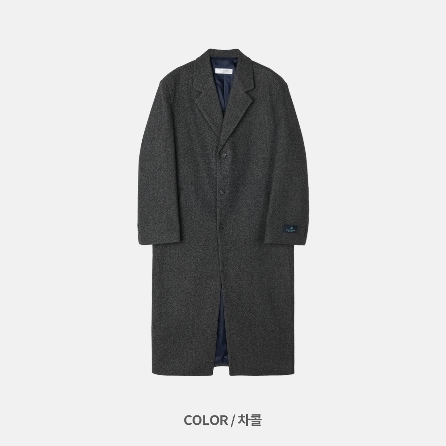 Overfit Wool Coat