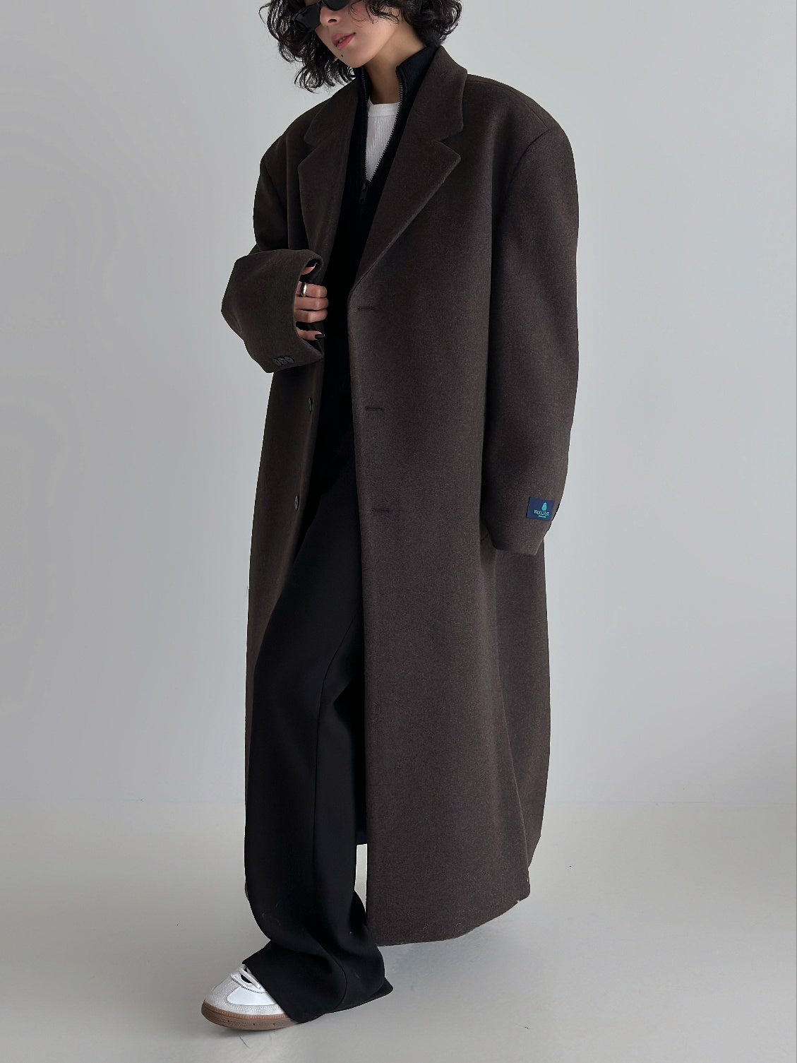 Overfit Wool Coat