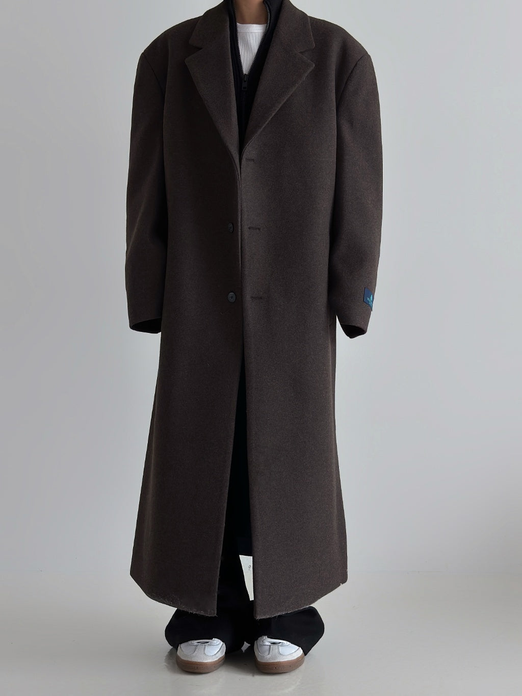Overfit Wool Coat