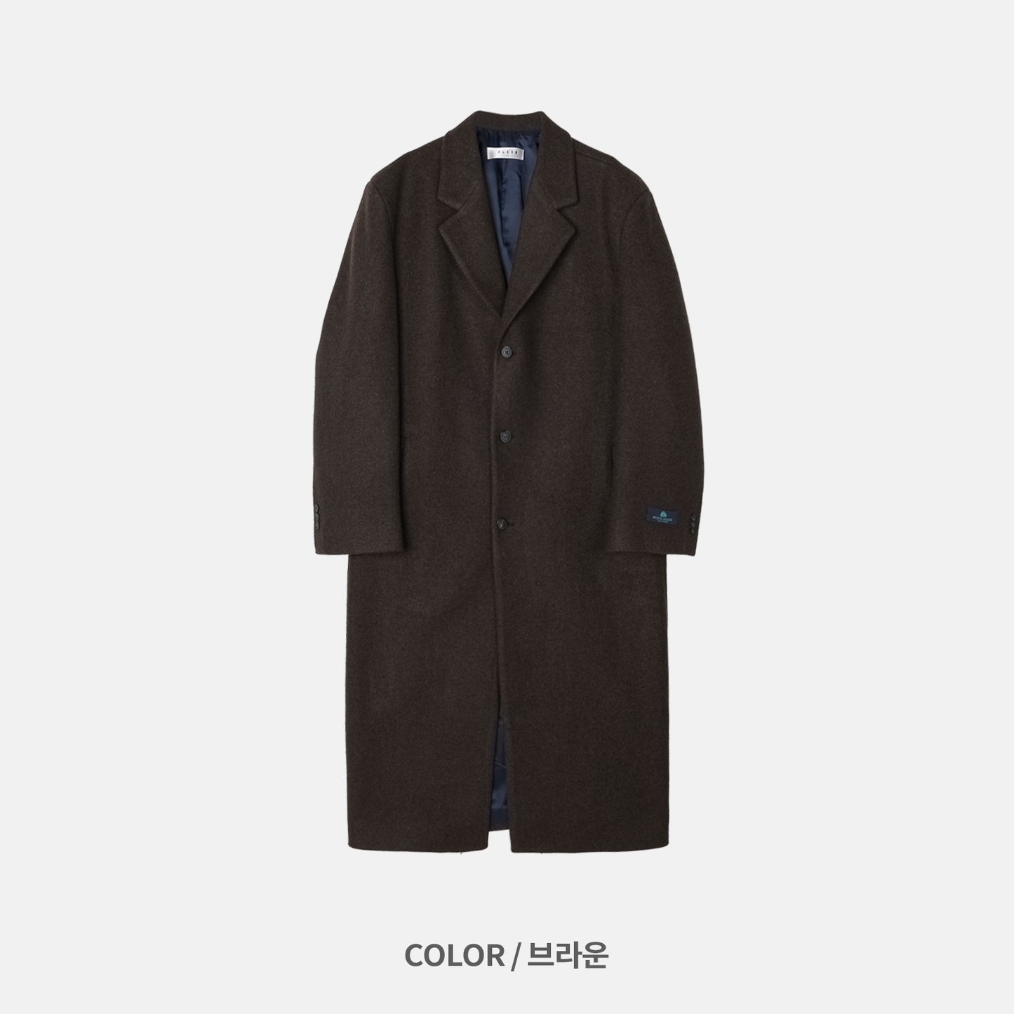 Overfit Wool Coat