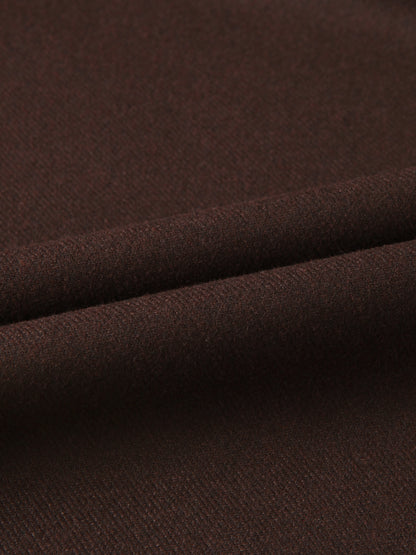 Tailored Wool Wide Slacks