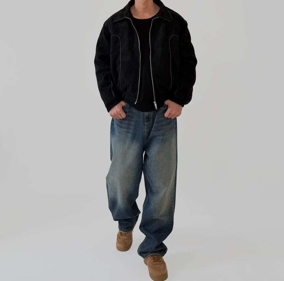 New Tinker Curved Denim Pants