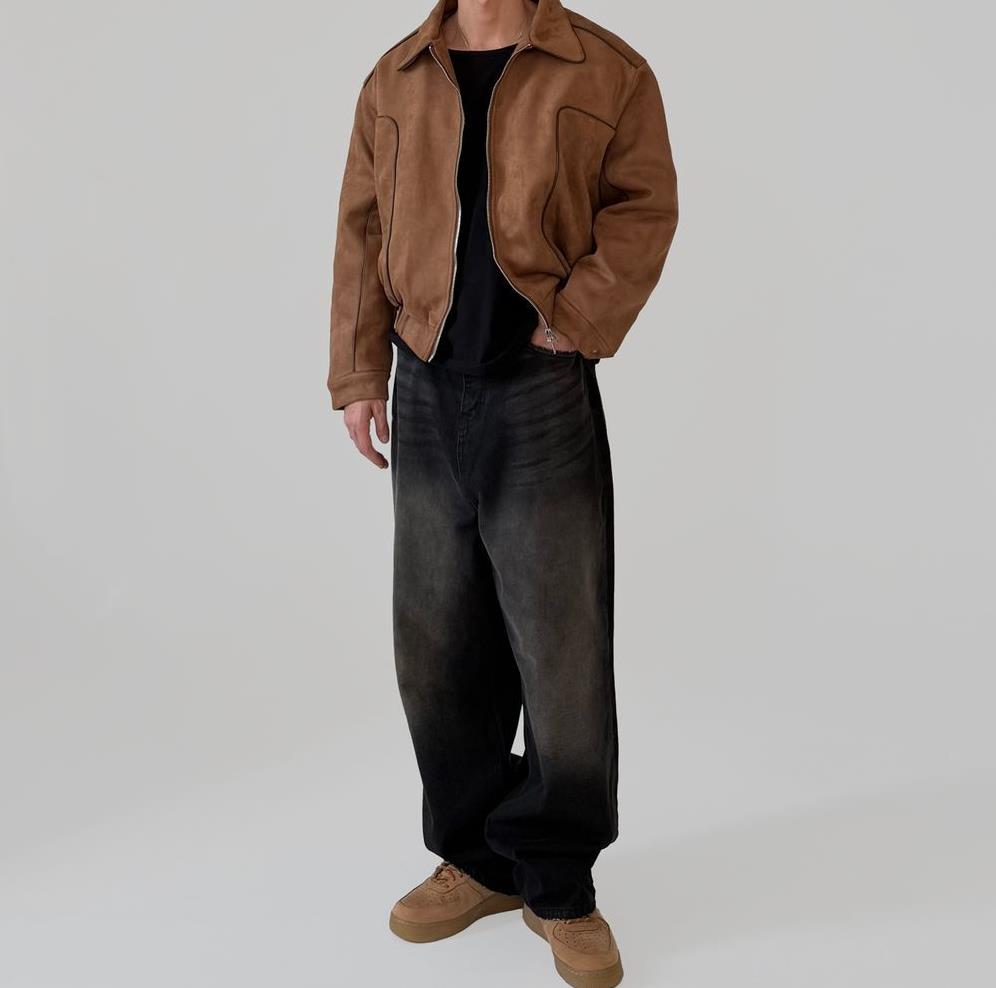 New Tinker Curved Denim Pants