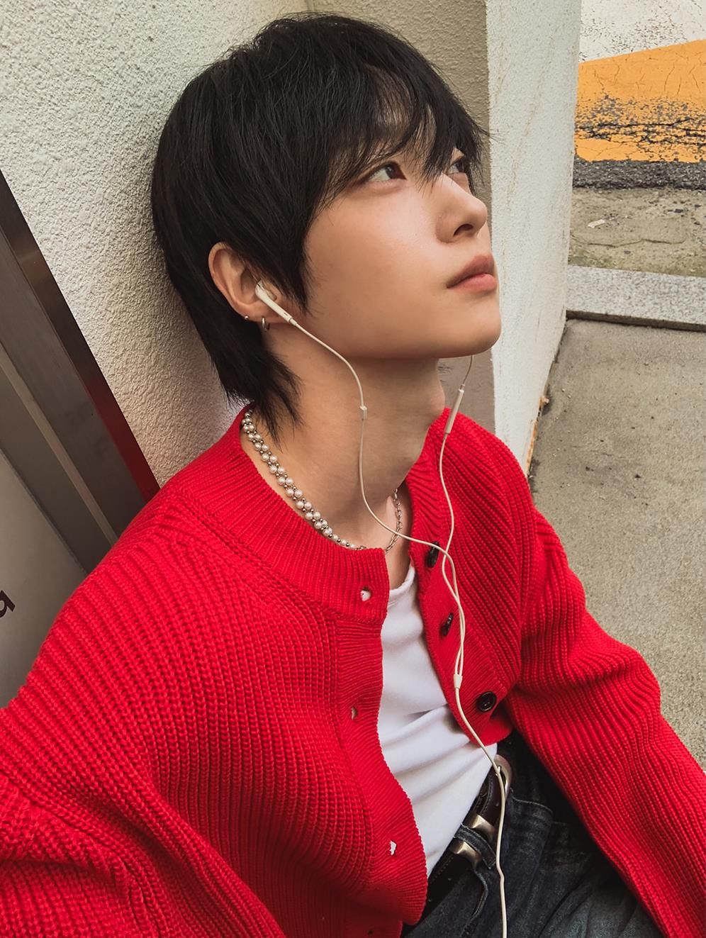 Crop Hacci Knit Cardigan