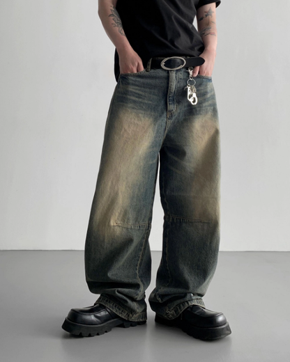 Vintage Fade Wide Denim