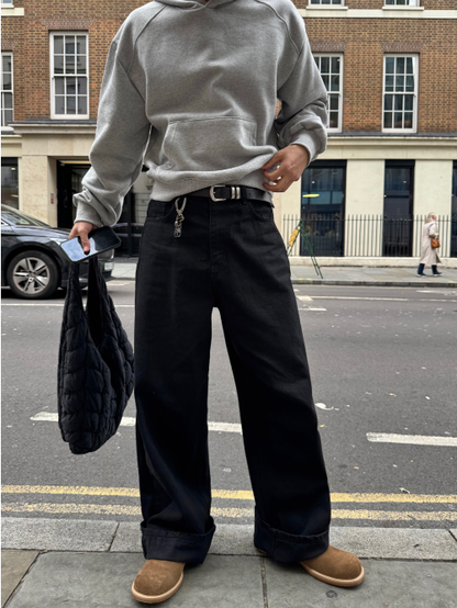 Bulky Wide Denim