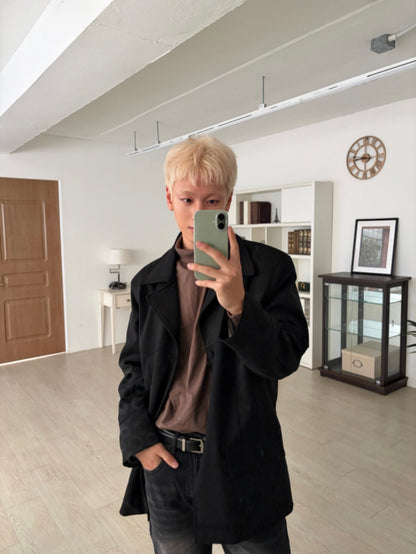 Western Suede Car Coat