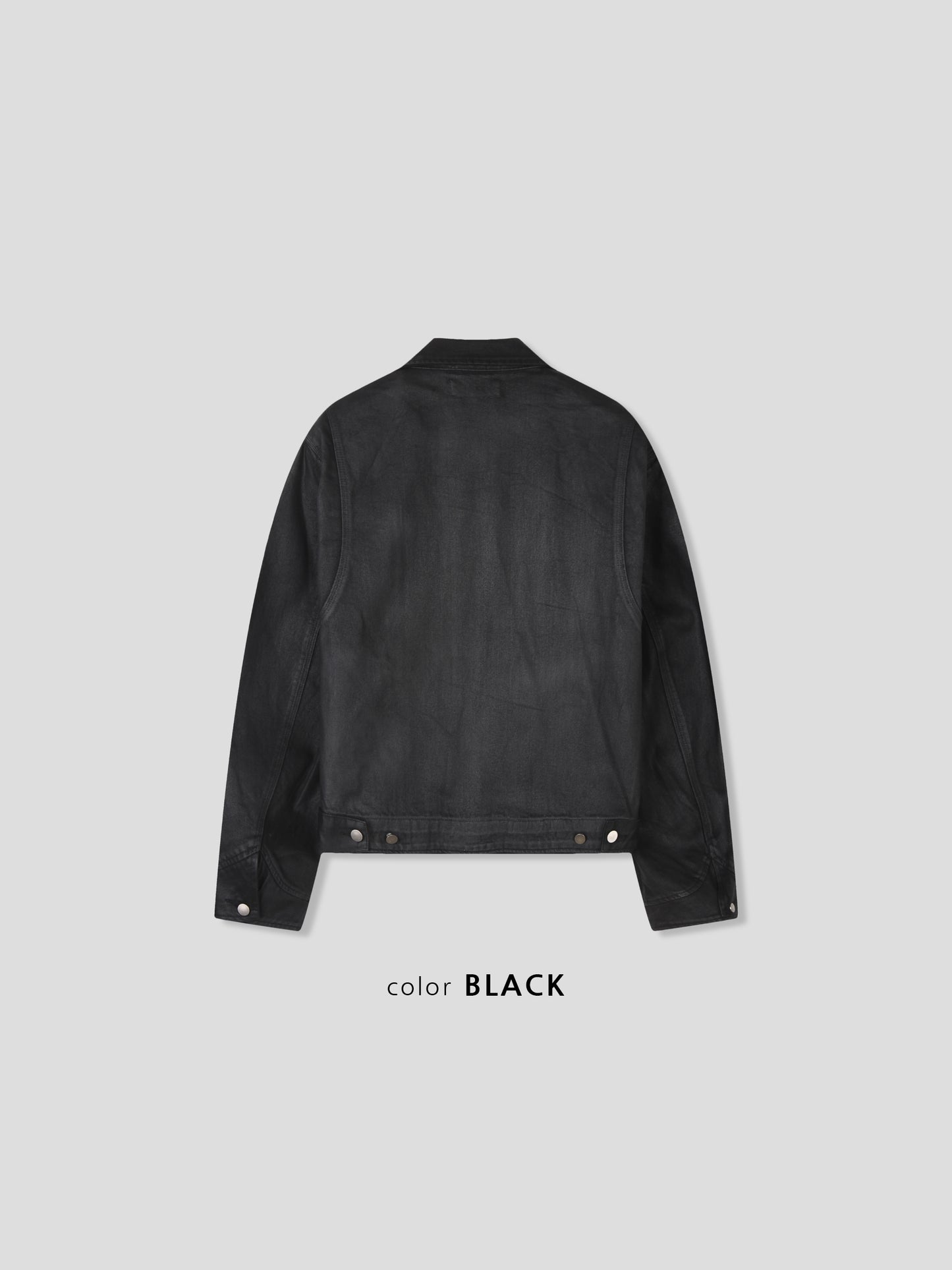 Midnight Waxed Zip Jacket