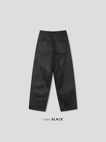 Midnight Waxed Denim Pants