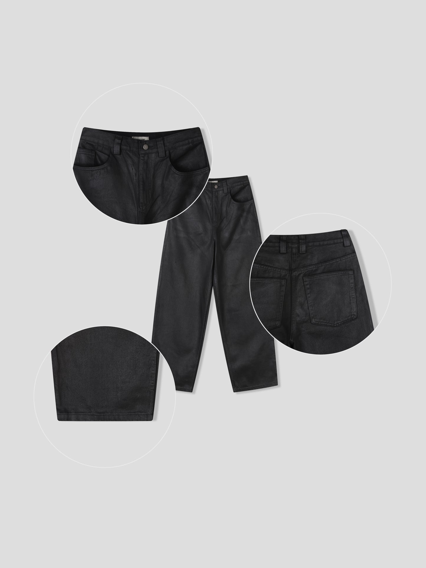 Midnight Waxed Denim Pants