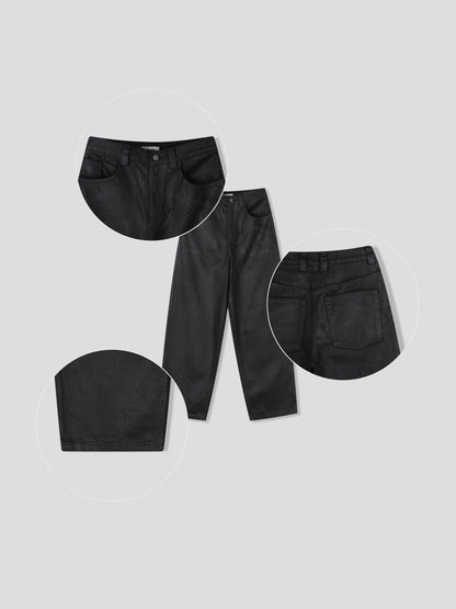 Midnight Waxed Denim Pants