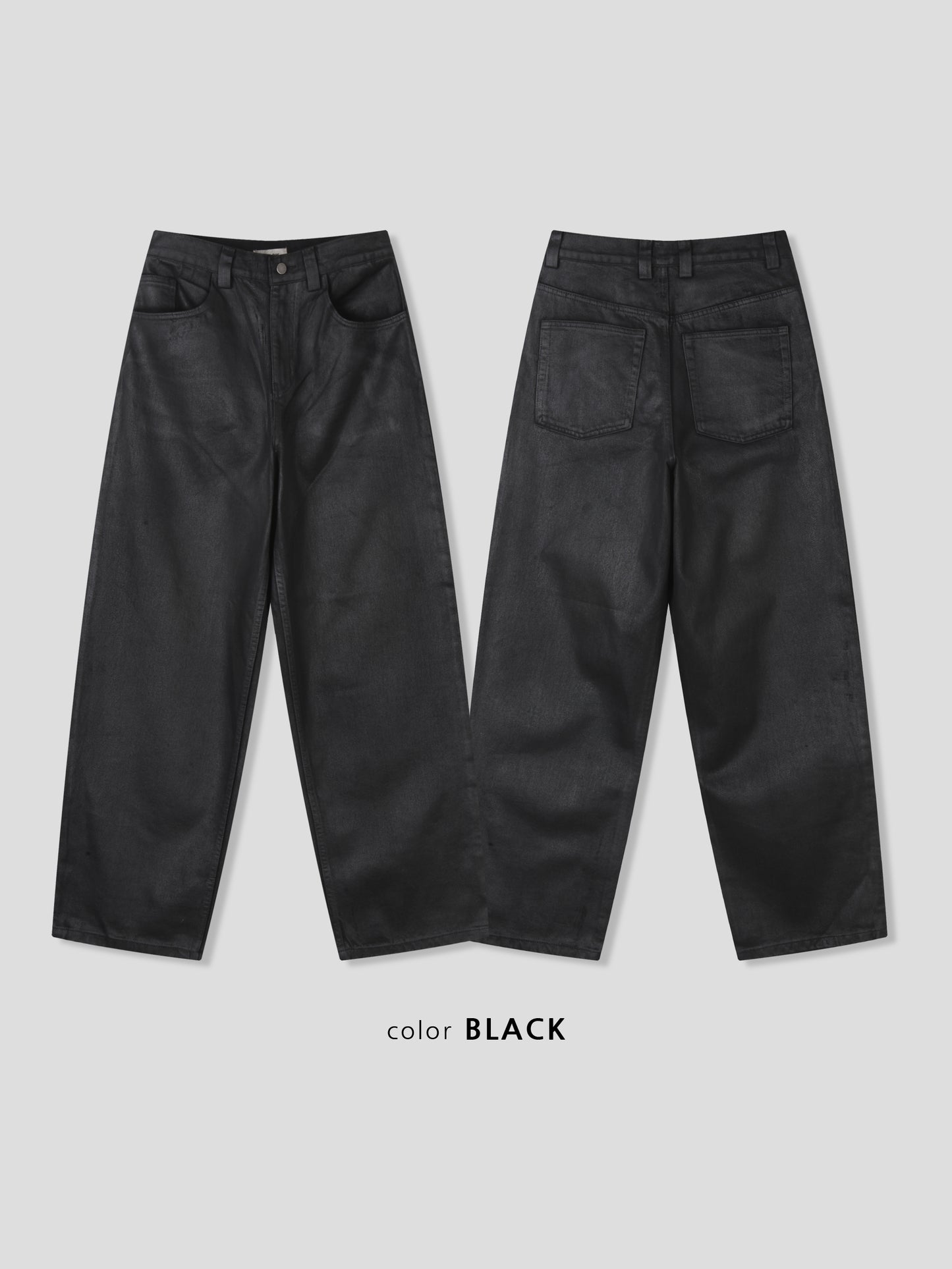 Midnight Waxed Denim Pants