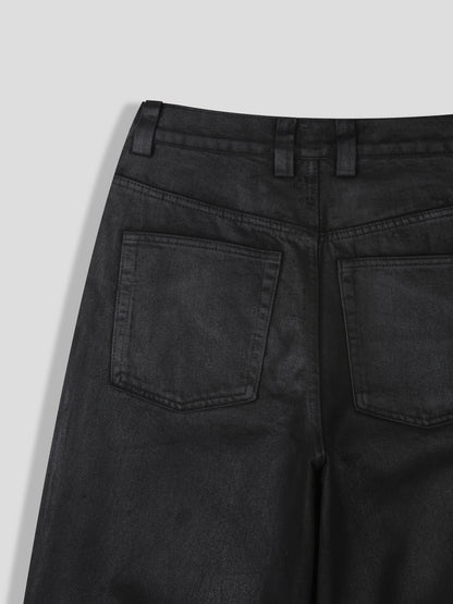 Midnight Waxed Denim Pants