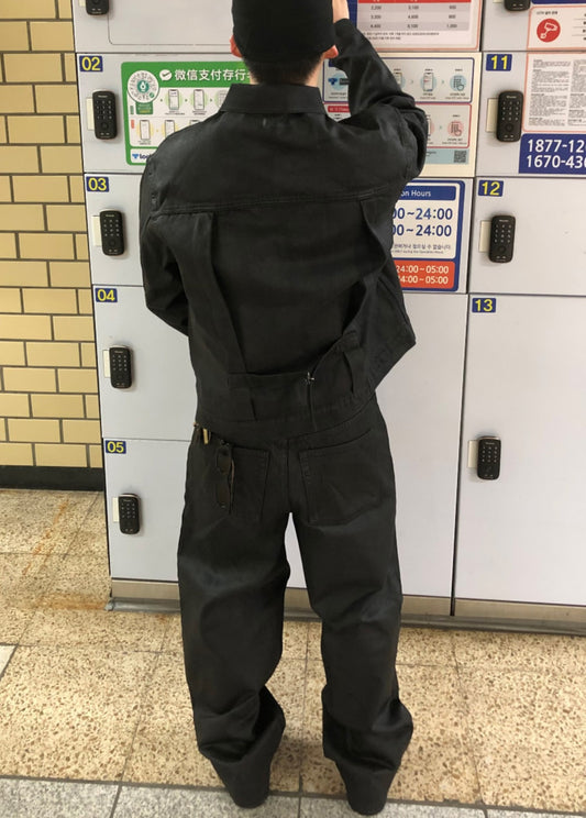 Midnight Waxed Denim Pants